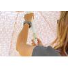 imageSportBrella Core Vented SPF 50 Upright Beach Umbrella 6FootTile Wave Orange