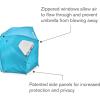 imageSportBrella Premiere XL UPF 50 Umbrella Shelter for Sun and Rain ProtectionAqua