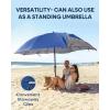 imageSportBrella Premiere XL UPF 50 Umbrella Shelter for Sun and Rain ProtectionBlue
