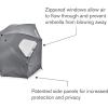 imageSportBrella Premiere XL UPF 50 Umbrella Shelter for Sun and Rain ProtectionGray