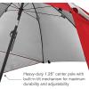 imageSportBrella Premiere XL UPF 50 Umbrella Shelter for Sun and Rain ProtectionRed