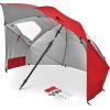 imageSportBrella Premiere XL UPF 50 Umbrella Shelter for Sun and Rain ProtectionRed