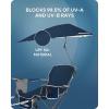 imageSportBrella Reclining Beach ChairDark Blue
