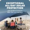 imageSportBrella SolBreeze Shelter UPF 50 Sun and Rain Canopy for Camping Beach and Sports Events7X7Blue