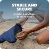 imageSportBrella SolBreeze Shelter UPF 50 Sun and Rain Canopy for Camping Beach and Sports Events7X7Blue