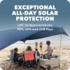 imageSportBrella SolBreeze Shelter UPF 50 Sun and Rain Canopy for Camping Beach and Sports Events7X7Navy