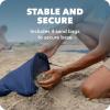 imageSportBrella SolBreeze Shelter UPF 50 Sun and Rain Canopy for Camping Beach and Sports Events7X7Navy