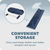 imageSportBrella Suncave UPF 50 Sun and Rain Canopy for Camping Beach and Sports EventsBlue