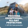 imageSportBrella Suncave UPF 50 Sun and Rain Canopy for Camping Beach and Sports EventsBlue