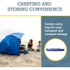 imageSportBrella SuperBrella SPF 50 Sun and Rain Canopy Umbrella for CampingBright Blue