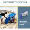imageSportBrella SuperBrella SPF 50 Sun and Rain Canopy Umbrella for CampingBright Blue