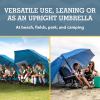 imageSportBrella SuperBrella SPF 50 Sun and Rain Canopy Umbrella for CampingBright Blue