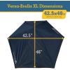 imageSportBrella VersaBrella SPF 50 Adjustable Umbrella with Universal ClampAqua