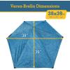 imageSportBrella VersaBrella SPF 50 Adjustable Umbrella with Universal ClampBlue
