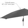 imageSportBrella VersaBrella SPF 50 Adjustable Umbrella with Universal ClampGray