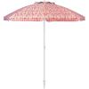 imageSportBrella Core Vented SPF 50 Upright Beach Umbrella 6FootTile Wave Orange